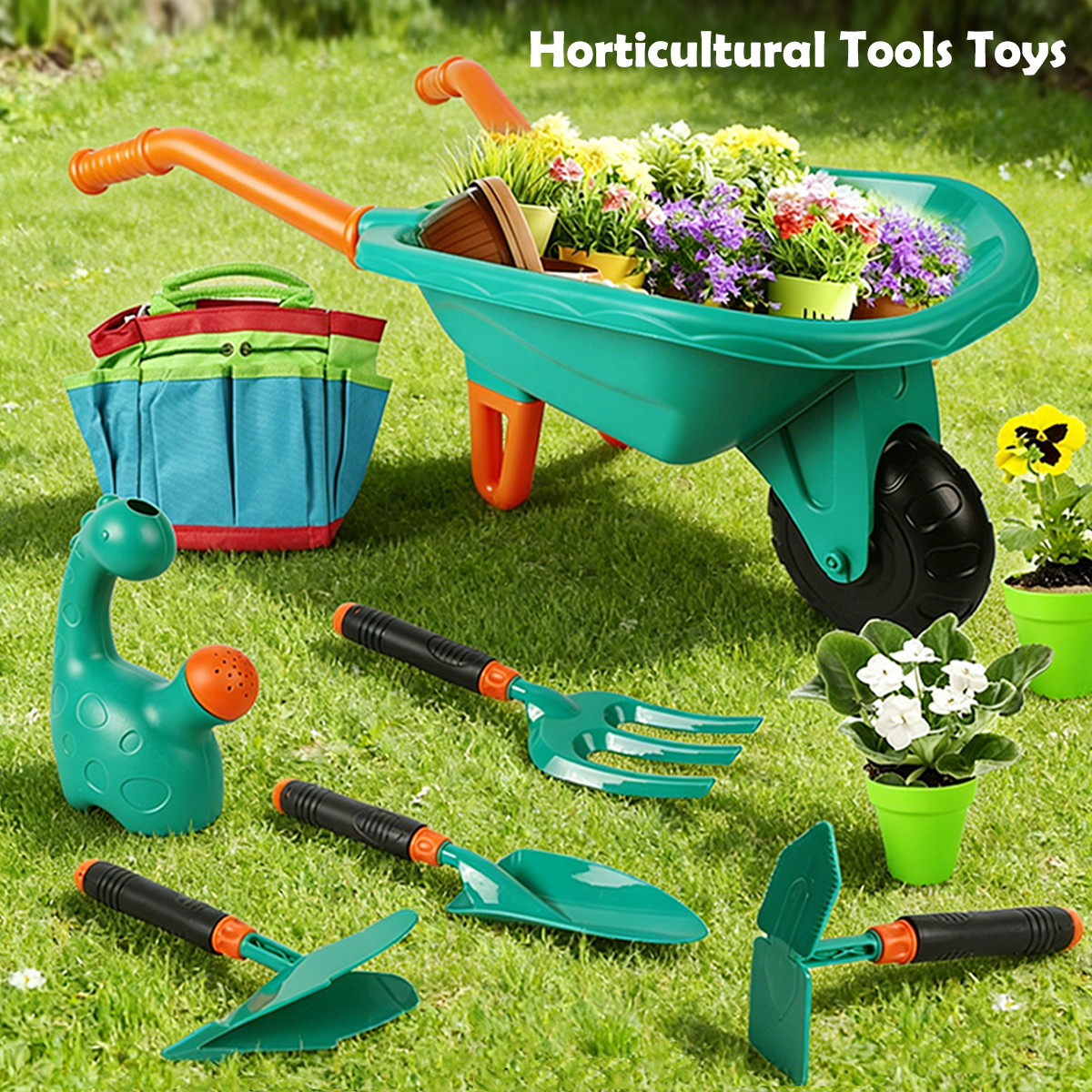 Kids Outdoor Exercise Equipment - Gardening Tool Set Toys for kids,