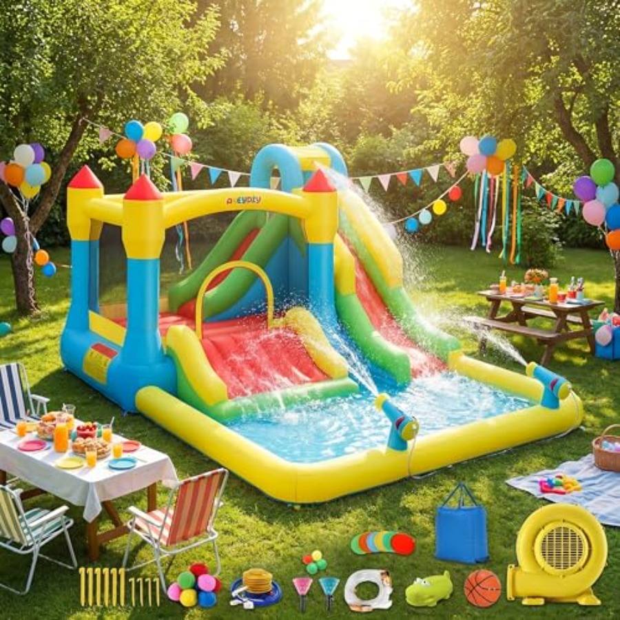 Outdoor/Indoor inflatable wate - Kids Outdoor Water Slide ulasan dan harga