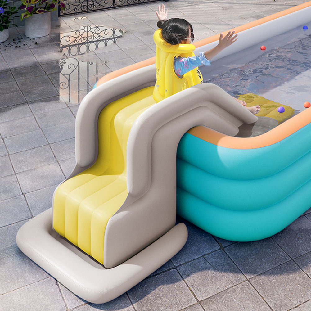Inflatable Water Slide Compact - Kids Outdoor Water Slide ulasan dan harga