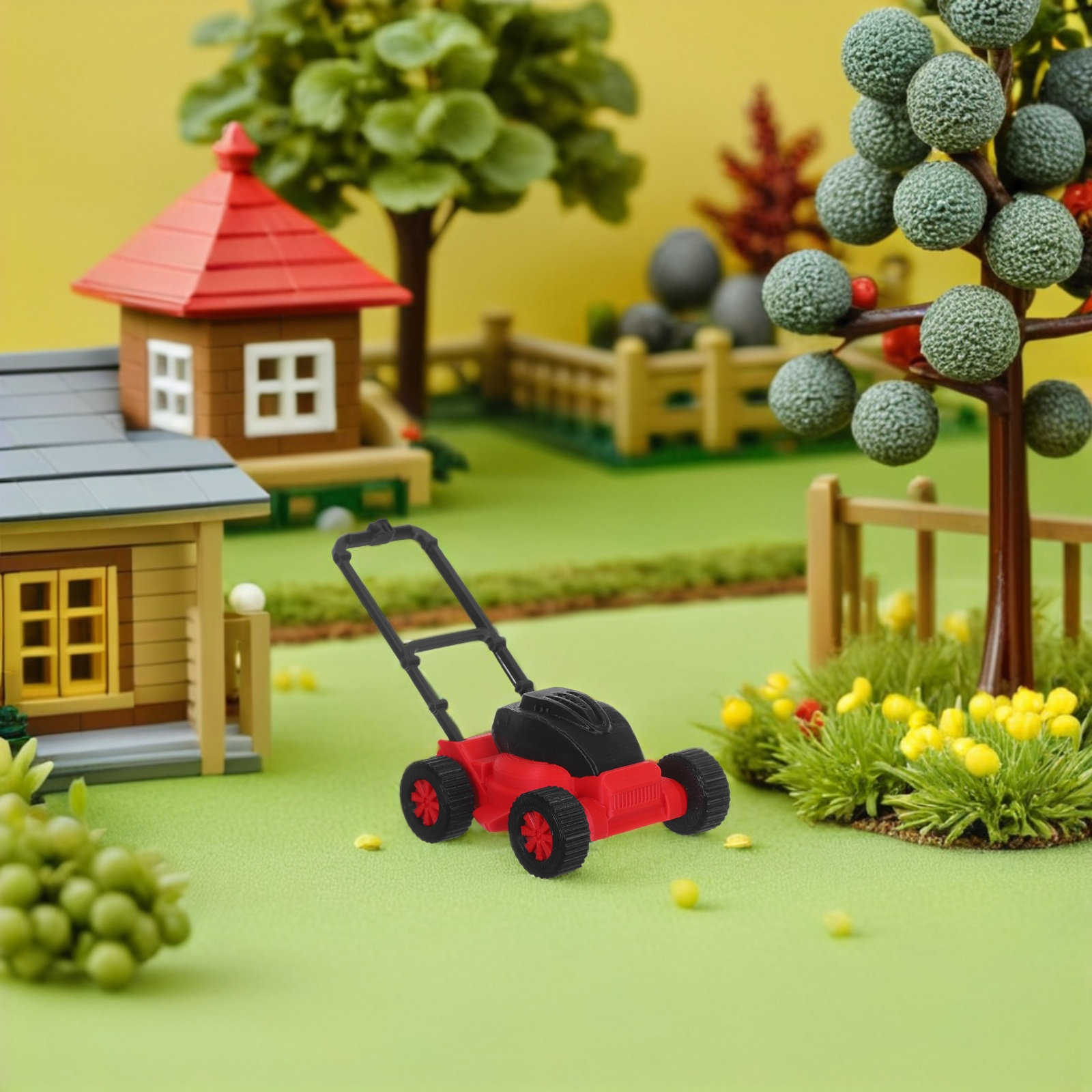 Miniature Lawn Mower Realistic - Kids Outdoor Lawn Mower ulasan dan harga