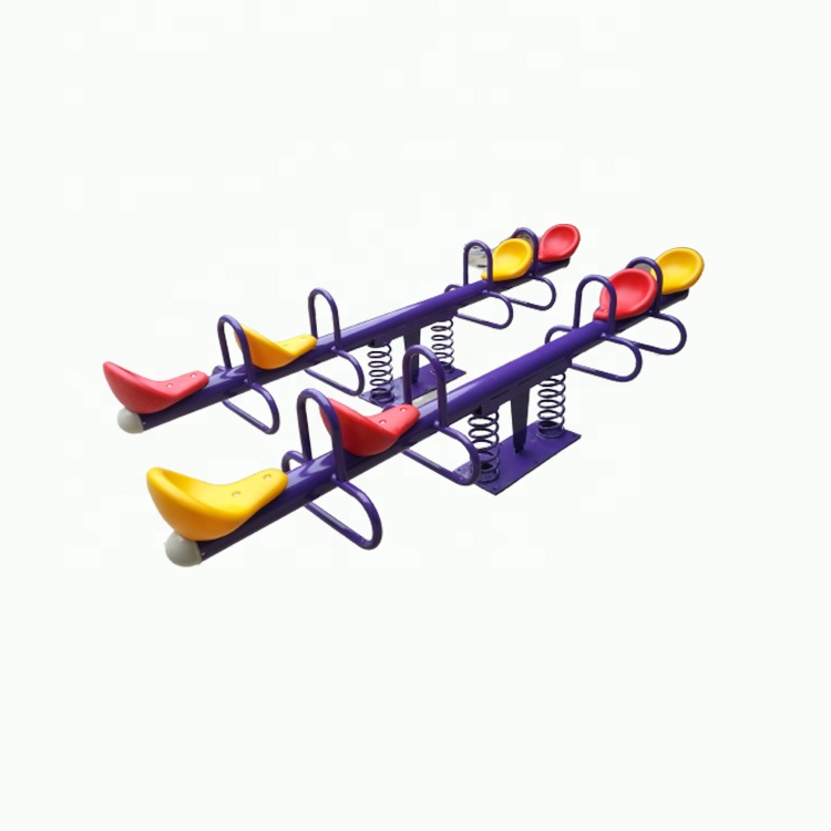 Durable 4-Seat Metal Seesaw In - Kids Outdoor Adventure Park ulasan dan harga