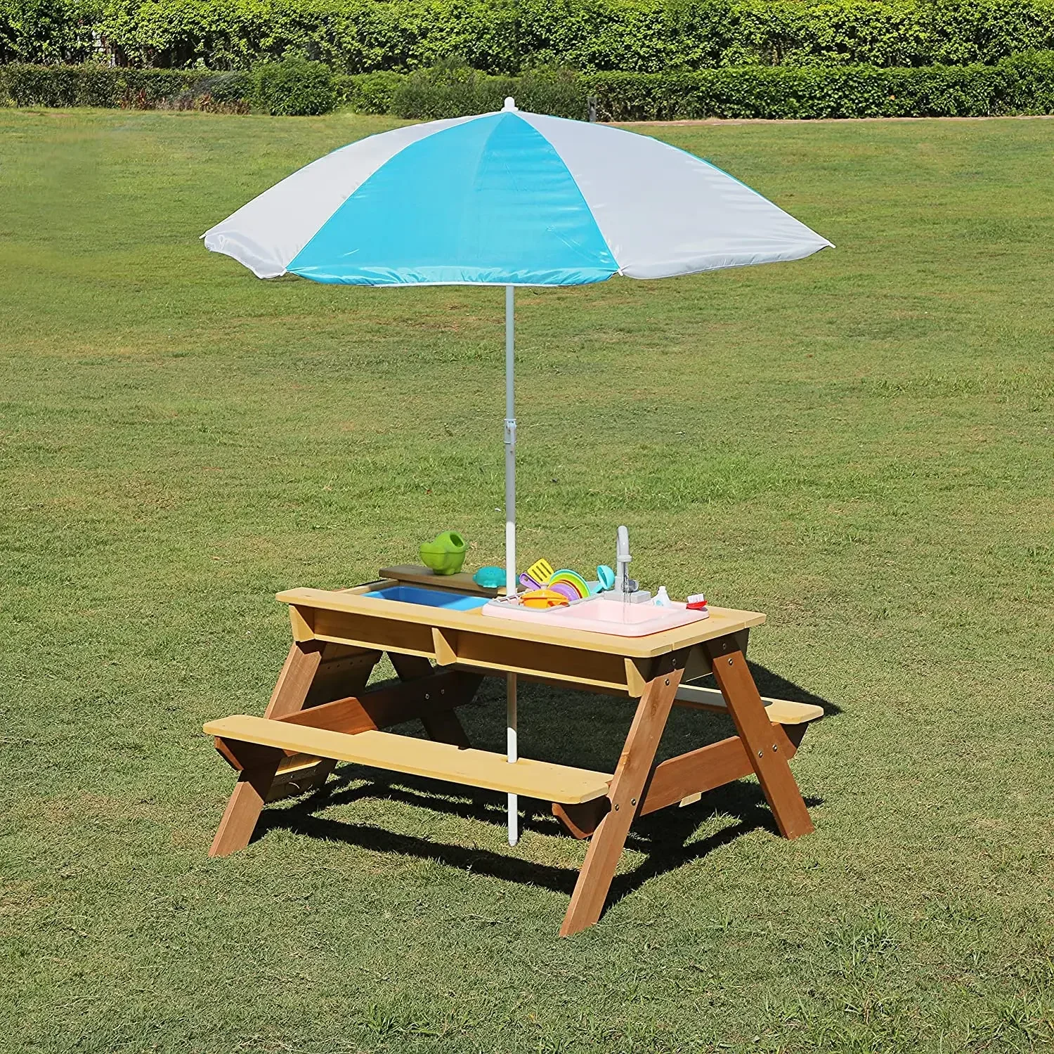 #Kids Picnic Table Outdoor Pat - Kids Outdoor Dining Set ulasan dan harga