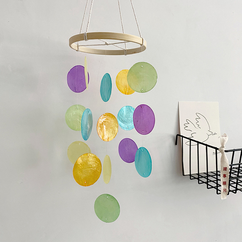 Seashell Wind Chimes Outdoor I - Kids Outdoor Fairy Garden ulasan dan harga