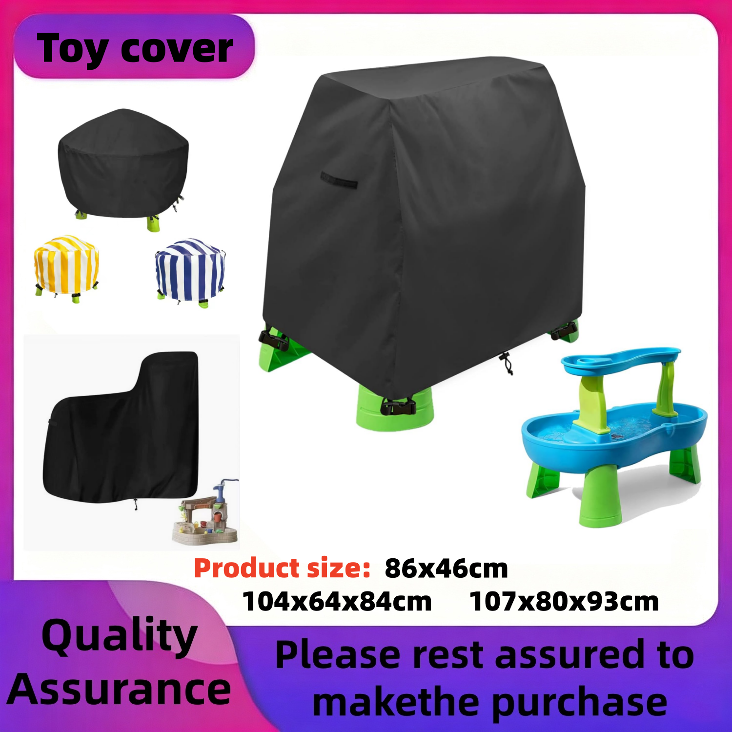 Kids Water Table Cover Fit Rai - Kids Outdoor Water Play Table ulasan dan harga
