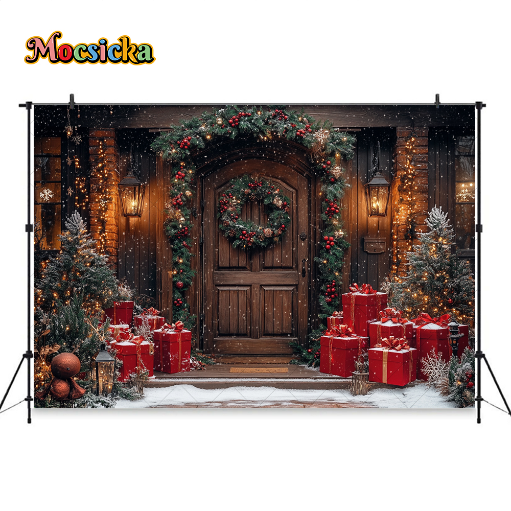 Brown Wooden Door Background F - Kids Outdoor Xmas Gifts ulasan dan harga