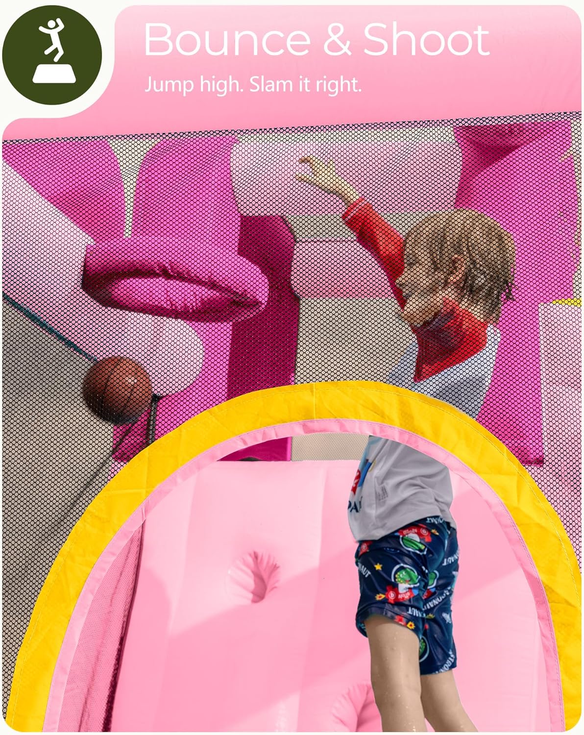 Pink Inflatable Water Slide Bo - Kids Outdoor Water Slide ulasan dan harga