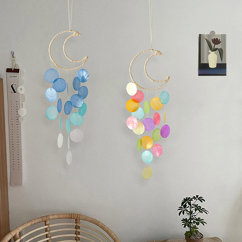 Seashell Wind Chimes Outdoor I - Kids Outdoor Fairy Garden ulasan dan harga
