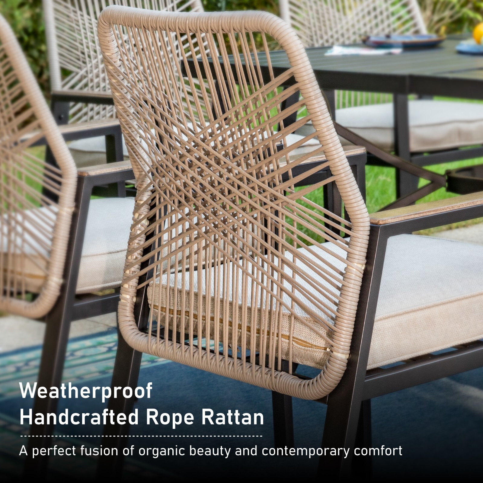 Patio Chairs Set of 6 Wicker R - Kids Outdoor Dining Set ulasan dan harga
