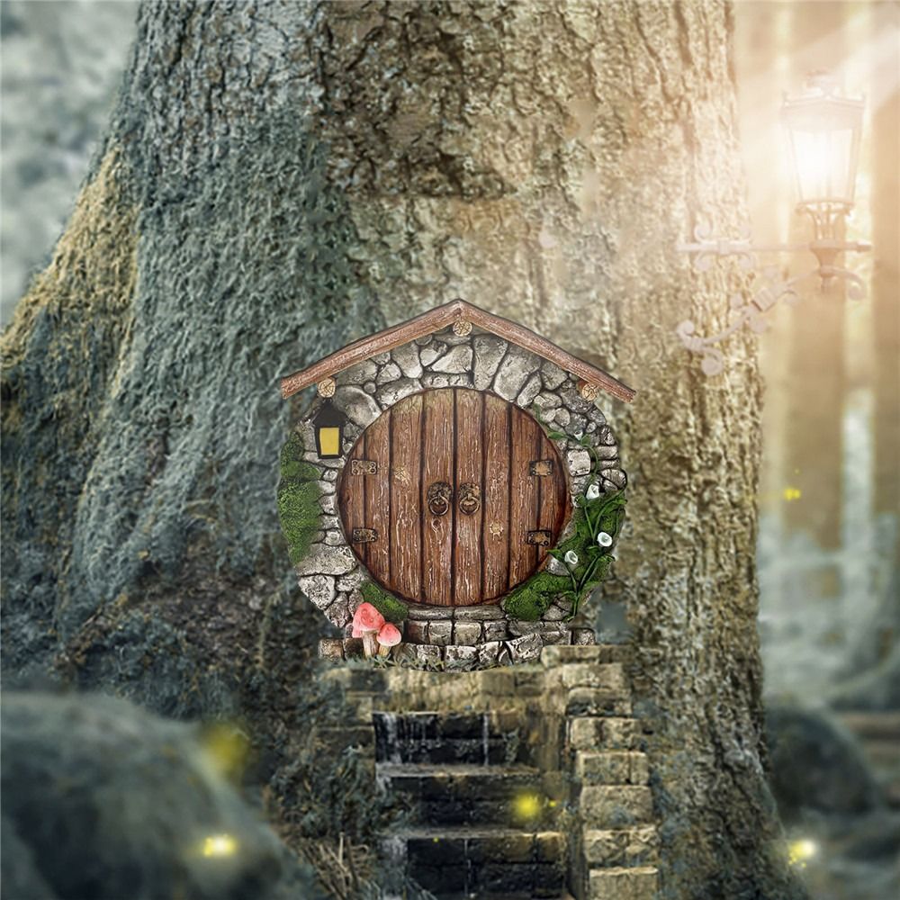 Engraved Design Wooden Miniatu - Kids Outdoor Fairy Garden ulasan dan harga
