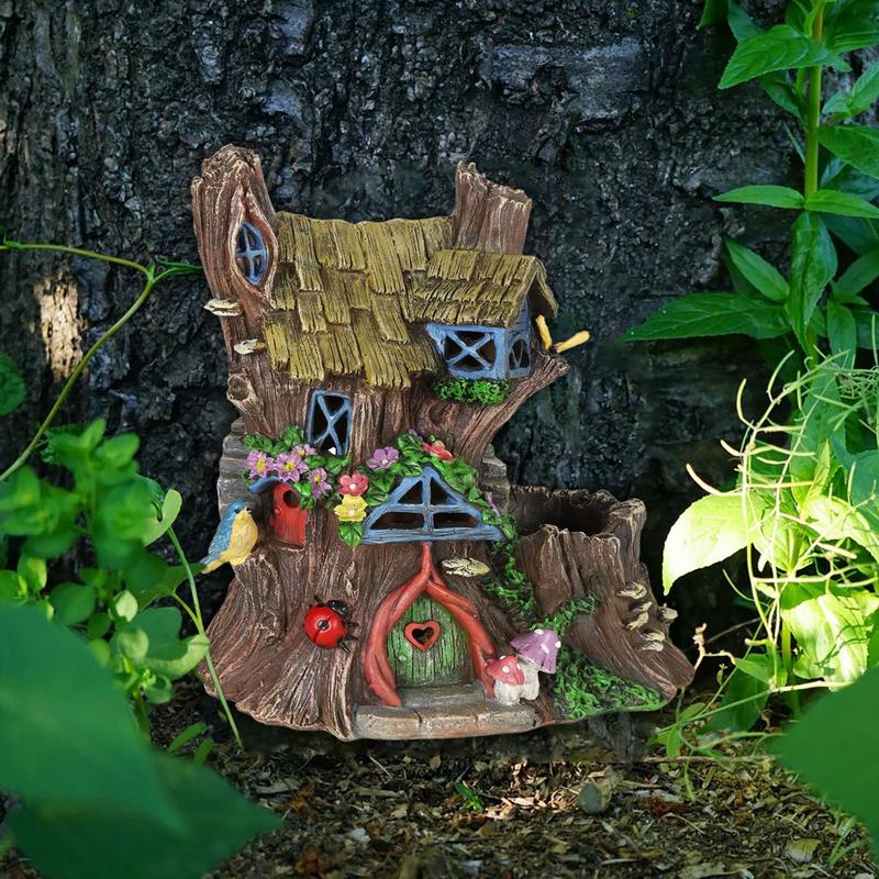 Tree Faces Decor Outdoor Mini  - Kids Outdoor Fairy Garden ulasan dan harga