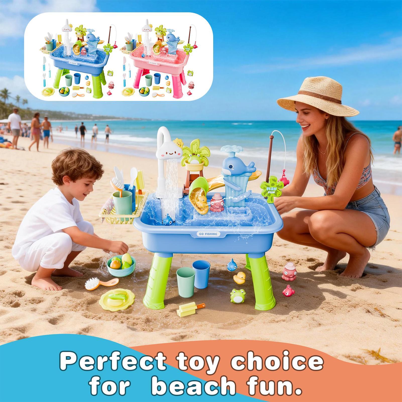 Children's Kitchen Toys Electr - Kids Outdoor Water Play Table ulasan dan harga