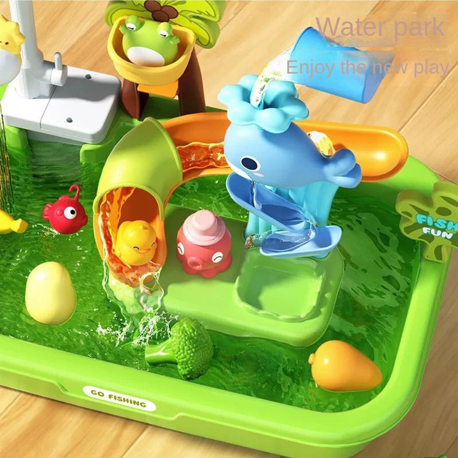 Children's Kitchen Toys Electr - Kids Outdoor Water Play Table ulasan dan harga