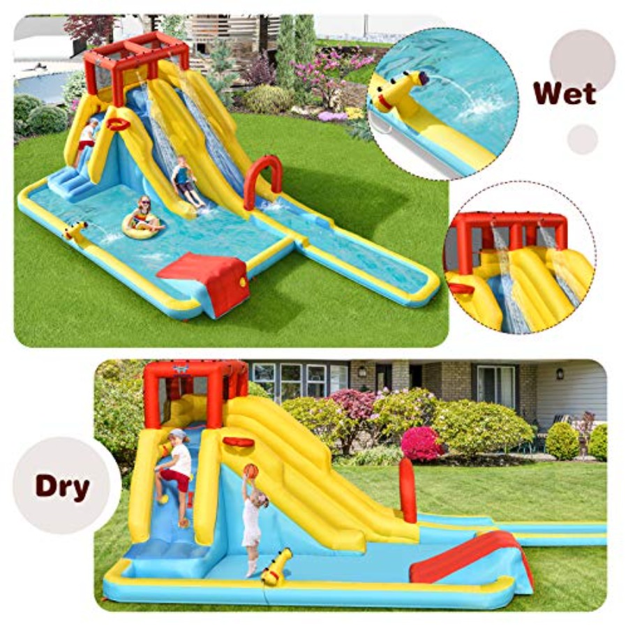 Outdoor inflatable water slide - Kids Outdoor Water Slide ulasan dan harga