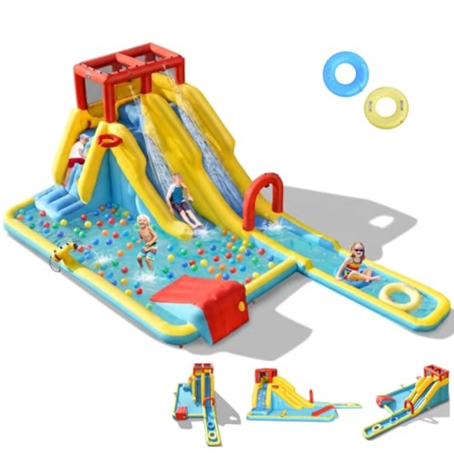 Outdoor inflatable water slide - Kids Outdoor Water Slide ulasan dan harga