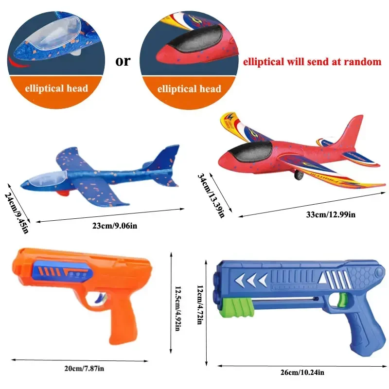 Kids 24/34cm Foam Plane Toy Gu - Kids Outdoor Xmas Gifts ulasan dan harga