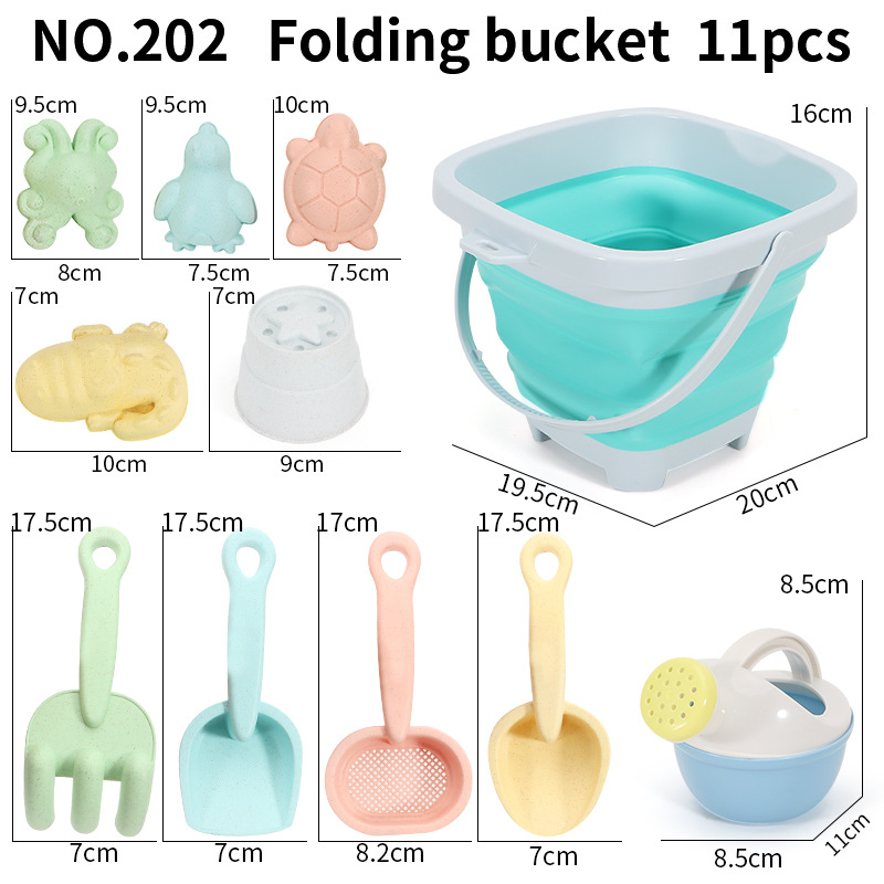 Beach Sand Play Water Set Fold - Kids Outdoor Water Play ulasan dan harga