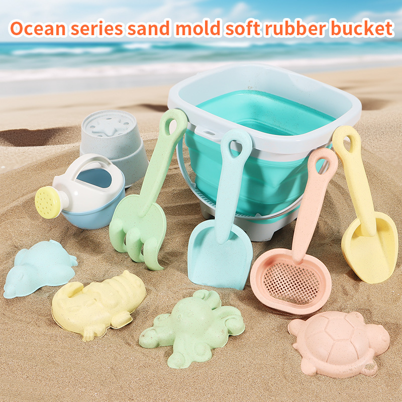 Beach Sand Play Water Set Fold - Kids Outdoor Water Play ulasan dan harga