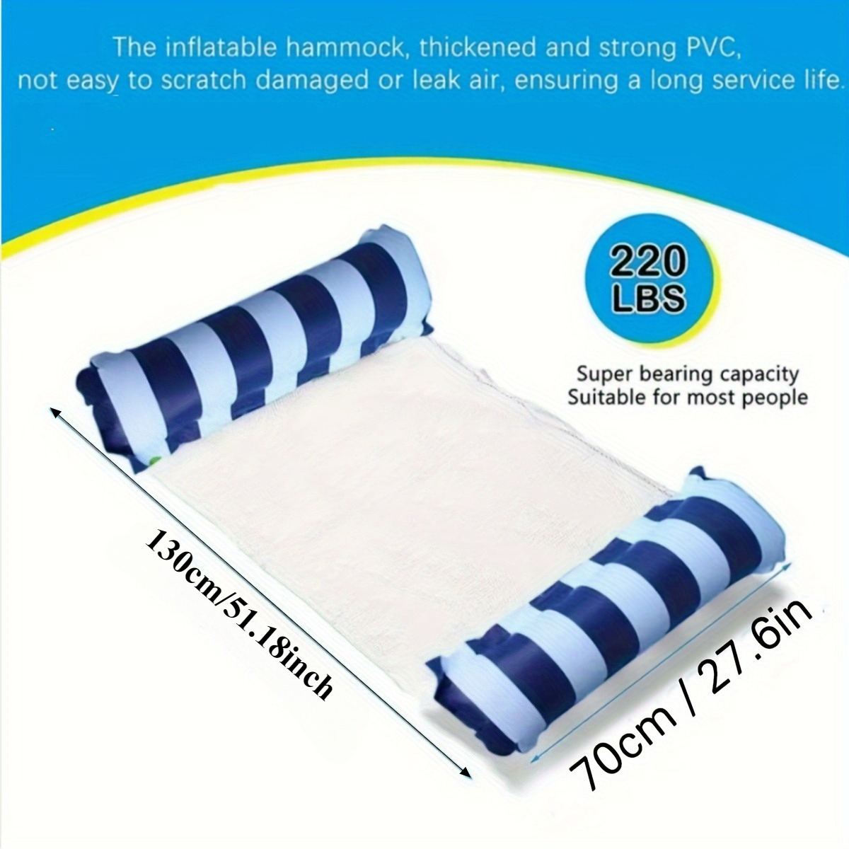 Inflatable Pool Float Hammock, - Kids Outdoor Grill ulasan dan harga