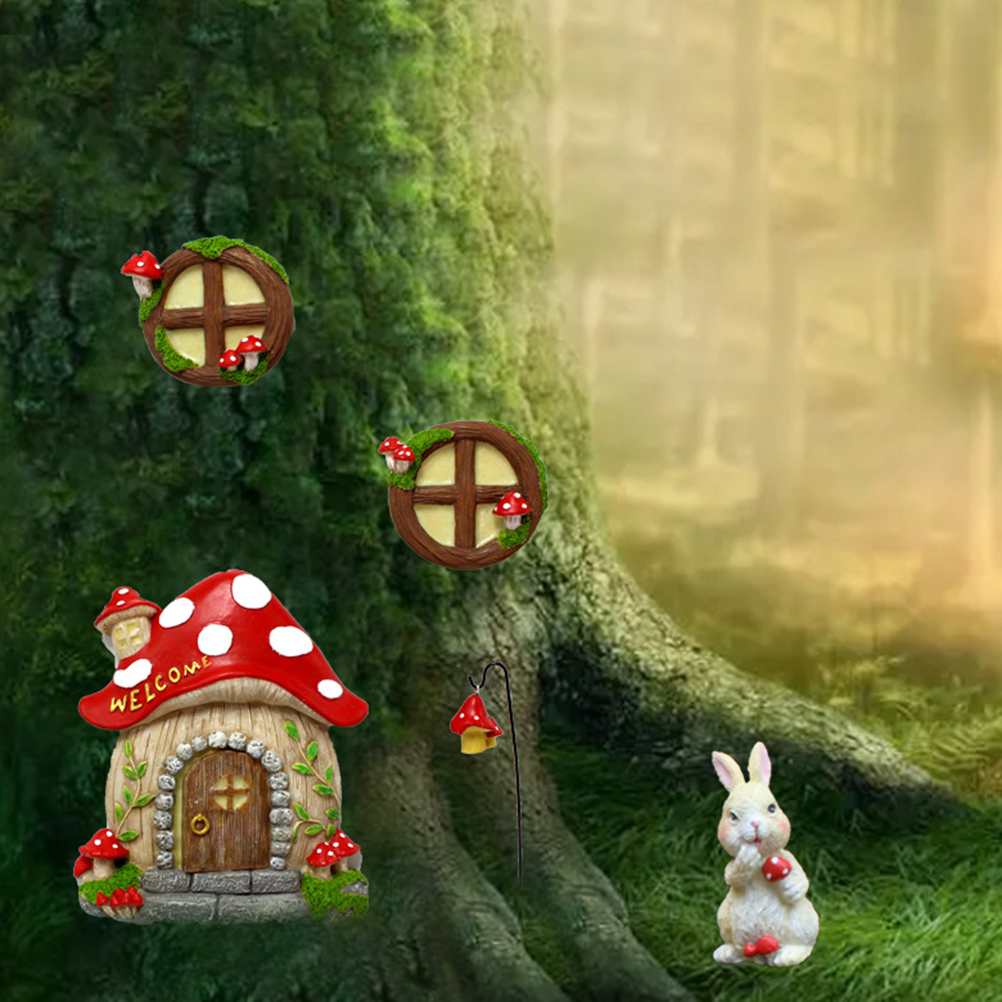 Glow in The Dark Yard Art Scul - Kids Outdoor Fairy Garden ulasan dan harga