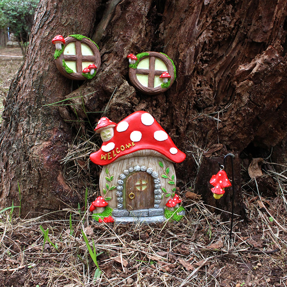 Glow in The Dark Yard Art Scul - Kids Outdoor Fairy Garden ulasan dan harga