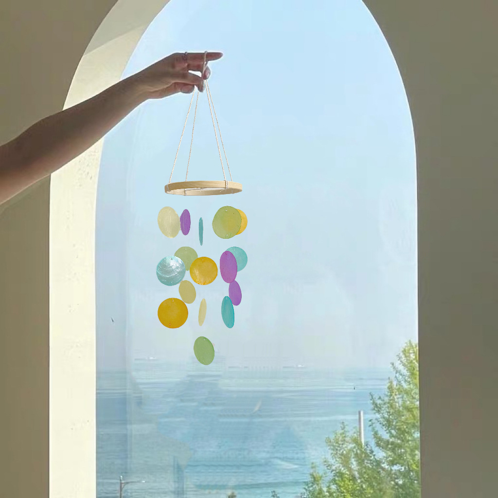 Seashell Wind Chimes Outdoor I - Kids Outdoor Fairy Garden ulasan dan harga