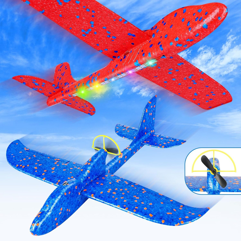 Electric Foam Plane Glider Han - Kids Outdoor Activity Set ulasan dan harga
