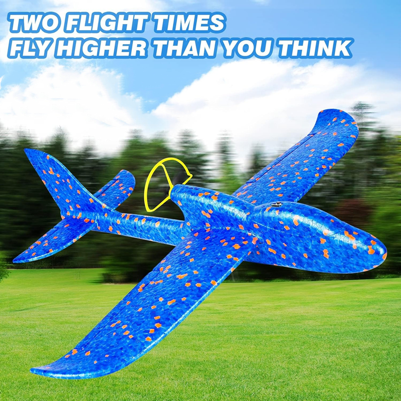 Electric Foam Plane Glider Han - Kids Outdoor Activity Set ulasan dan harga