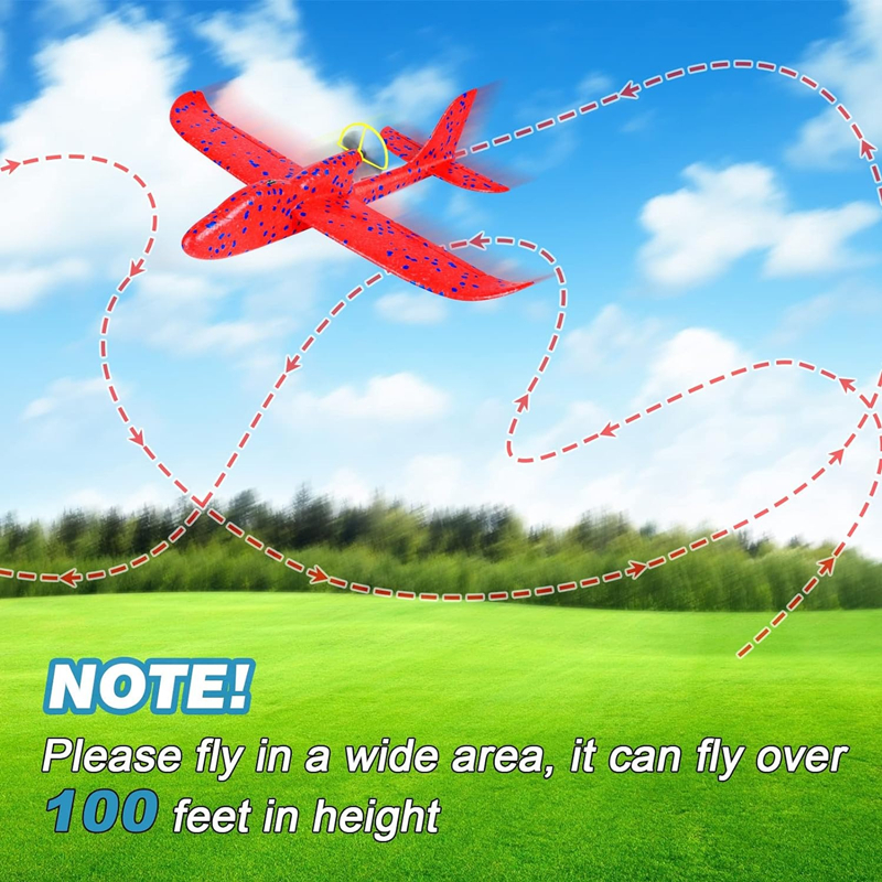Electric Foam Plane Glider Han - Kids Outdoor Activity Set ulasan dan harga