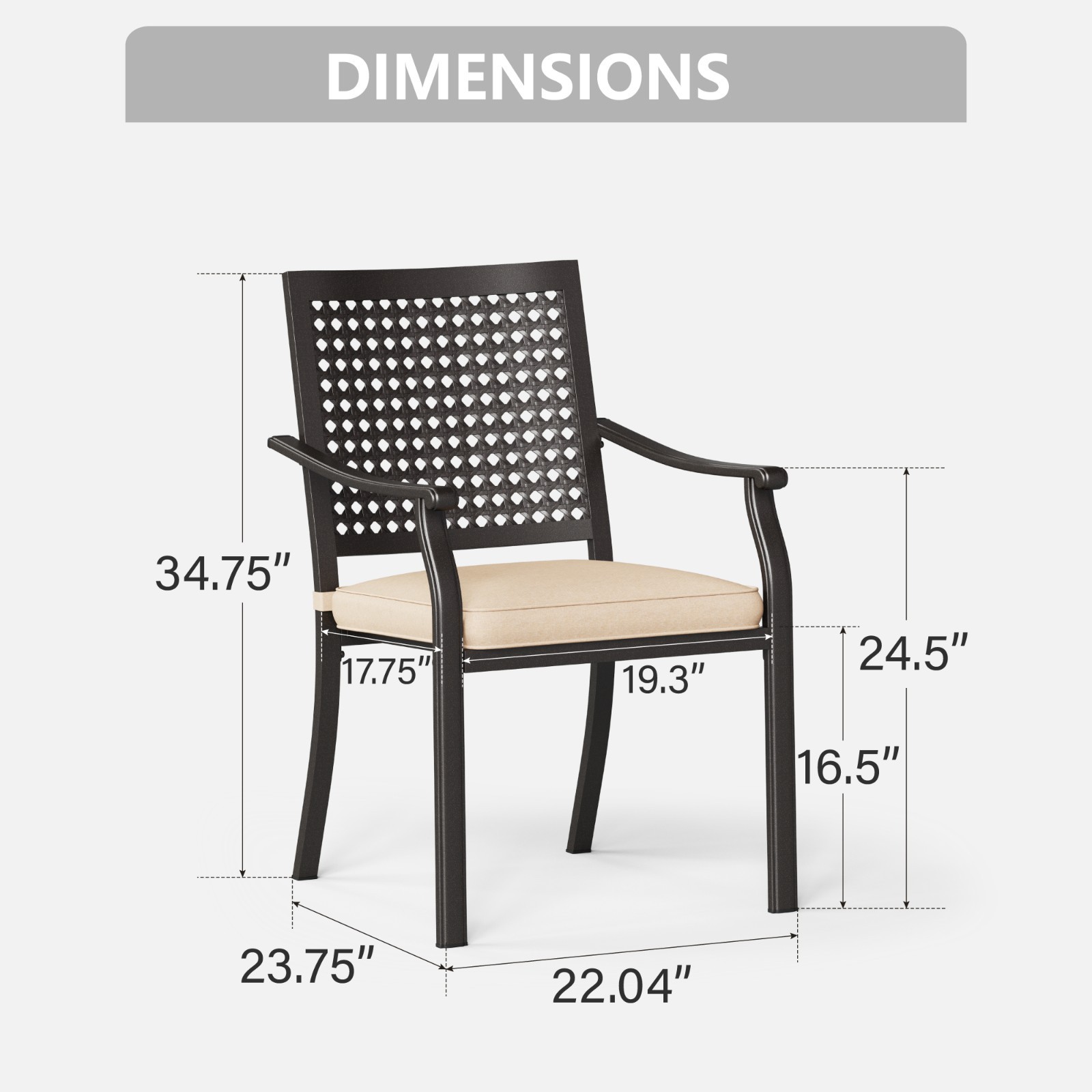 Outdoor Dining Chairs Set of 2 - Kids Outdoor Dining Set ulasan dan harga