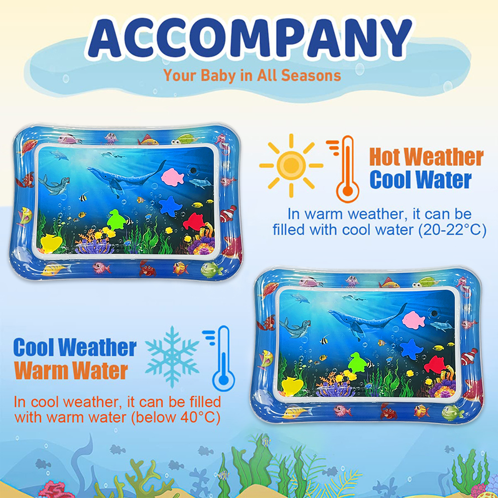 Ocean Animal Pattern Inflatabl - Kids Outdoor Water Play Table ulasan dan harga