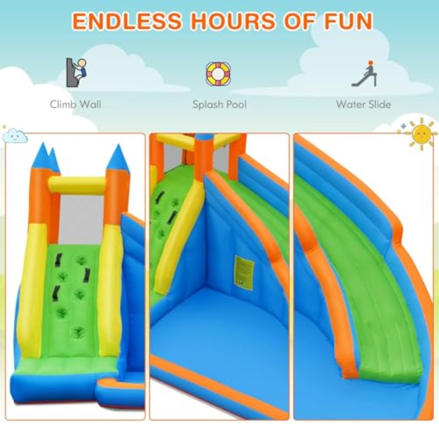 Backyard outdoor inflatable wa - Kids Outdoor Water Slide ulasan dan harga
