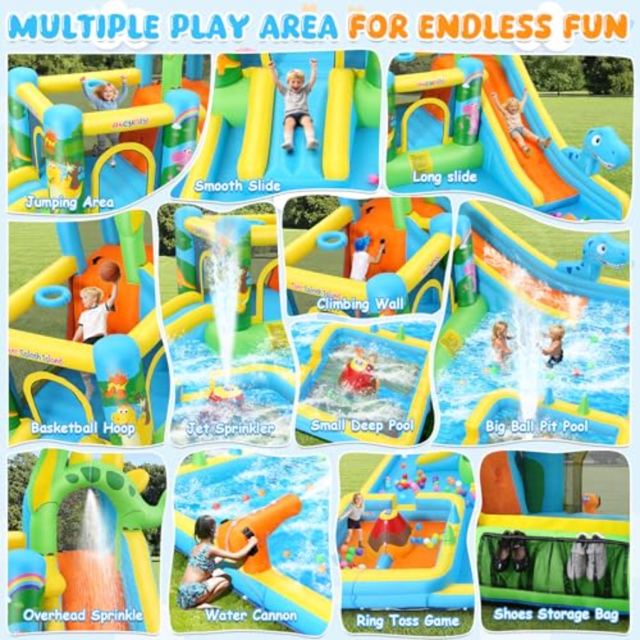 Outdoor backyard inflatable wa - Kids Outdoor Water Slide ulasan dan harga