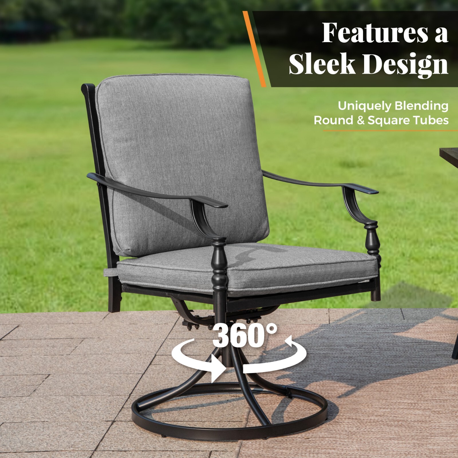 Patio Dining Chair Set of 2 Ou - Kids Outdoor Dining Set ulasan dan harga