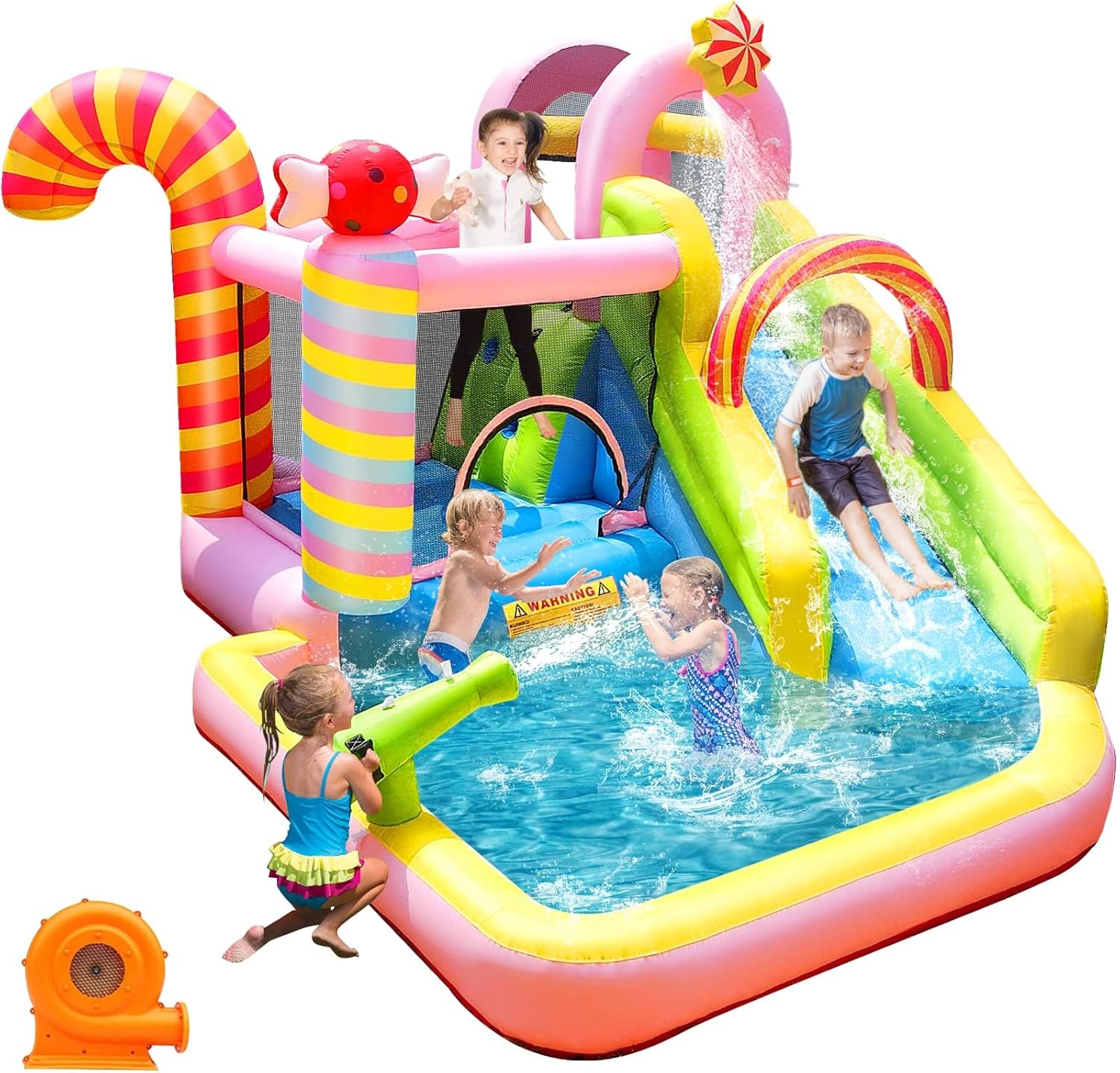 Kids Inflatable Water Slide Bo - Kids Outdoor Water Slide ulasan dan harga