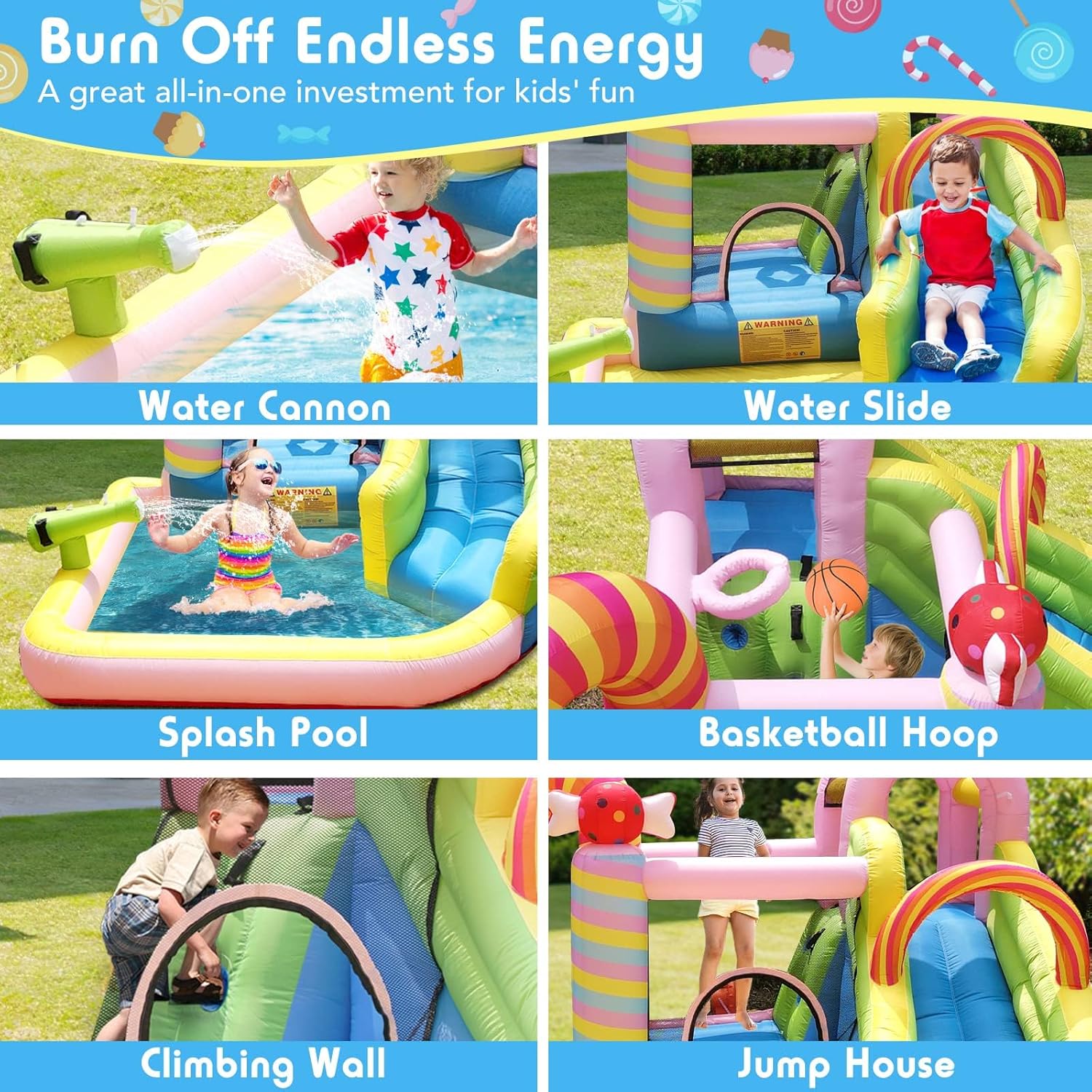 Kids Inflatable Water Slide Bo - Kids Outdoor Water Slide ulasan dan harga