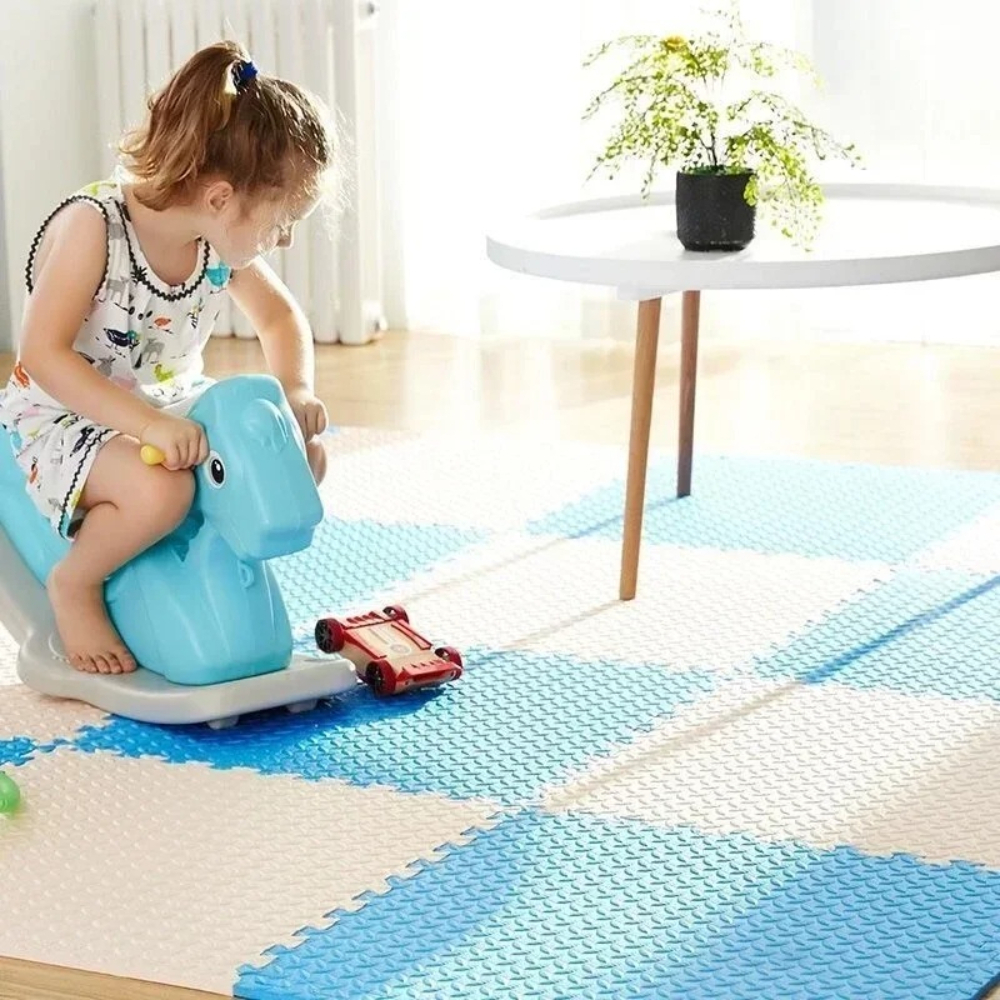 8Pcs/16Pcs 30x30x1cm Baby Puzz - Kids Outdoor Water Play Table ulasan dan harga
