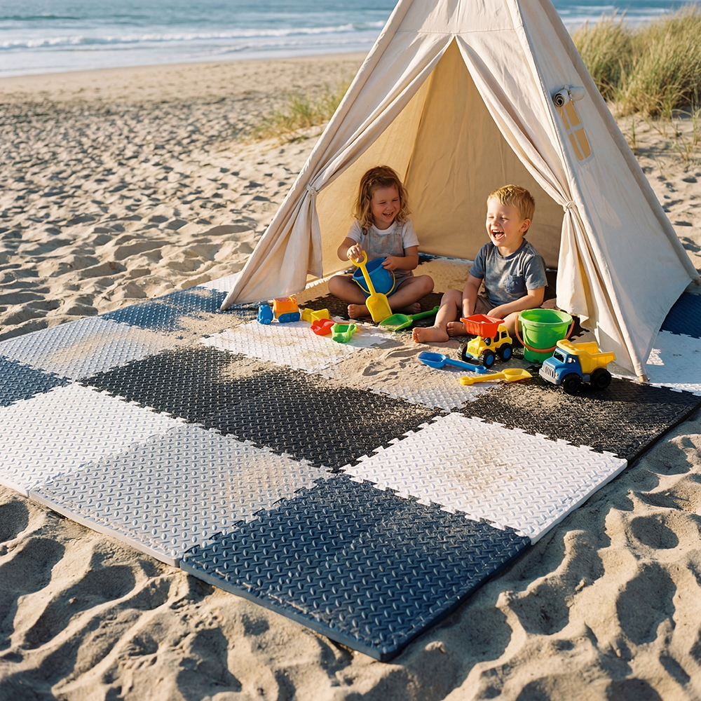 8Pcs/16Pcs 30x30x1cm Baby Puzz - Kids Outdoor Water Play Table ulasan dan harga