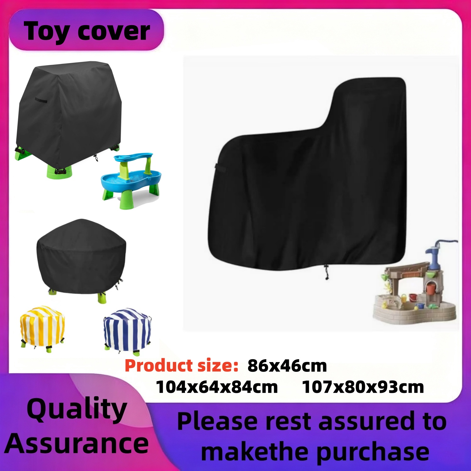 Kids Water Table Cover Fit Rai - Kids Outdoor Water Play Table ulasan dan harga