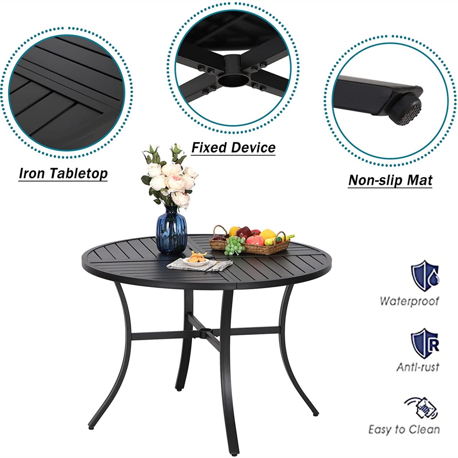 5 Piece Outdoor Dining Set Pat - Kids Outdoor Dining Set ulasan dan harga