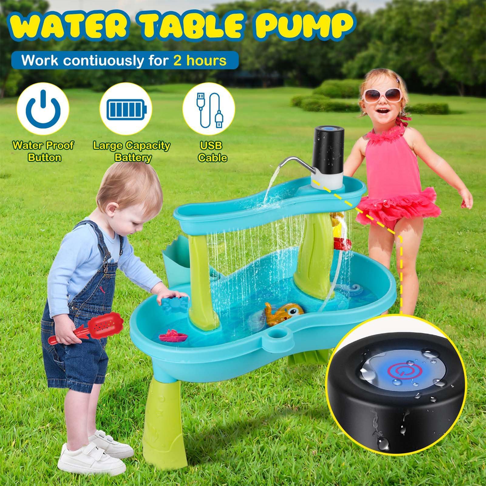 Small Cordless Rechargeable Wa - Kids Outdoor Water Play Table ulasan dan harga
