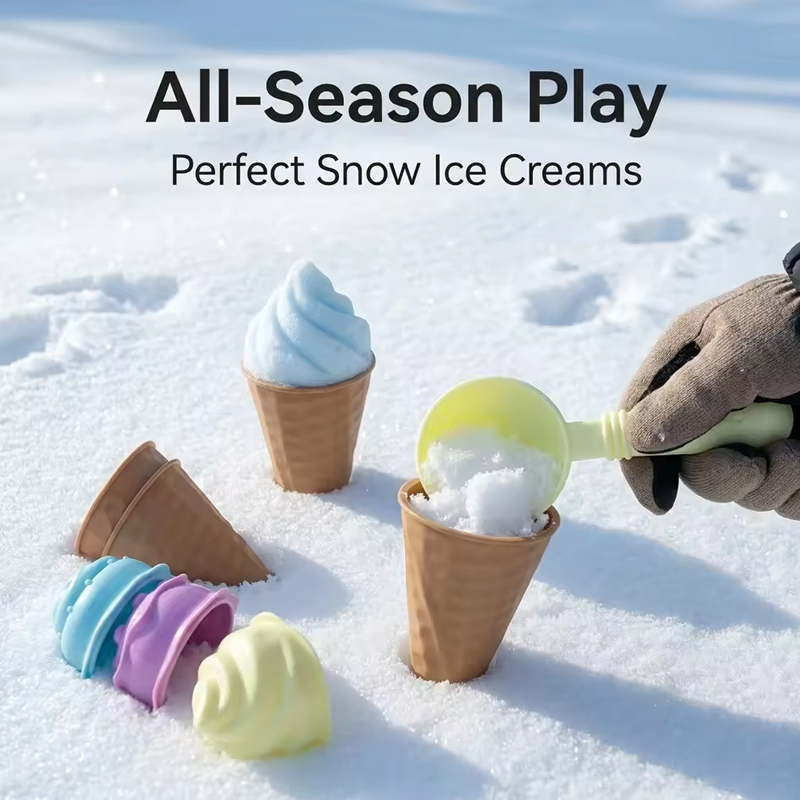 Kids Ice Cream Cone Sand Mold  - Kids Outdoor Exercise Equipment ulasan dan harga