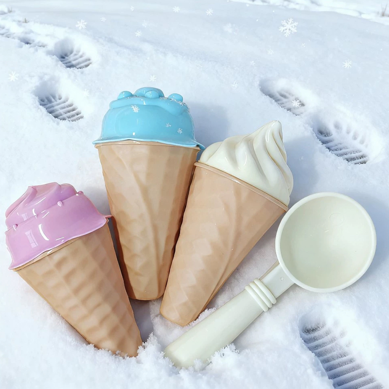 Kids Ice Cream Cone Sand Mold  - Kids Outdoor Exercise Equipment ulasan dan harga