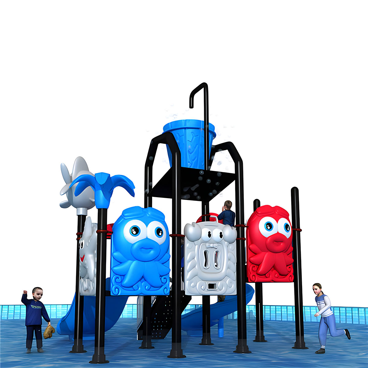 Commercial Aquatic Adventure K - Kids Outdoor Adventure Park ulasan dan harga