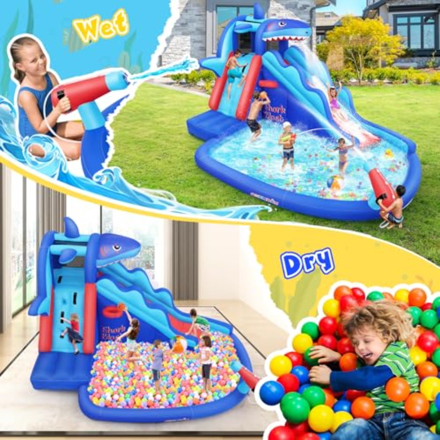 Outdoor/Indoor inflatable wate - Kids Outdoor Water Slide ulasan dan harga