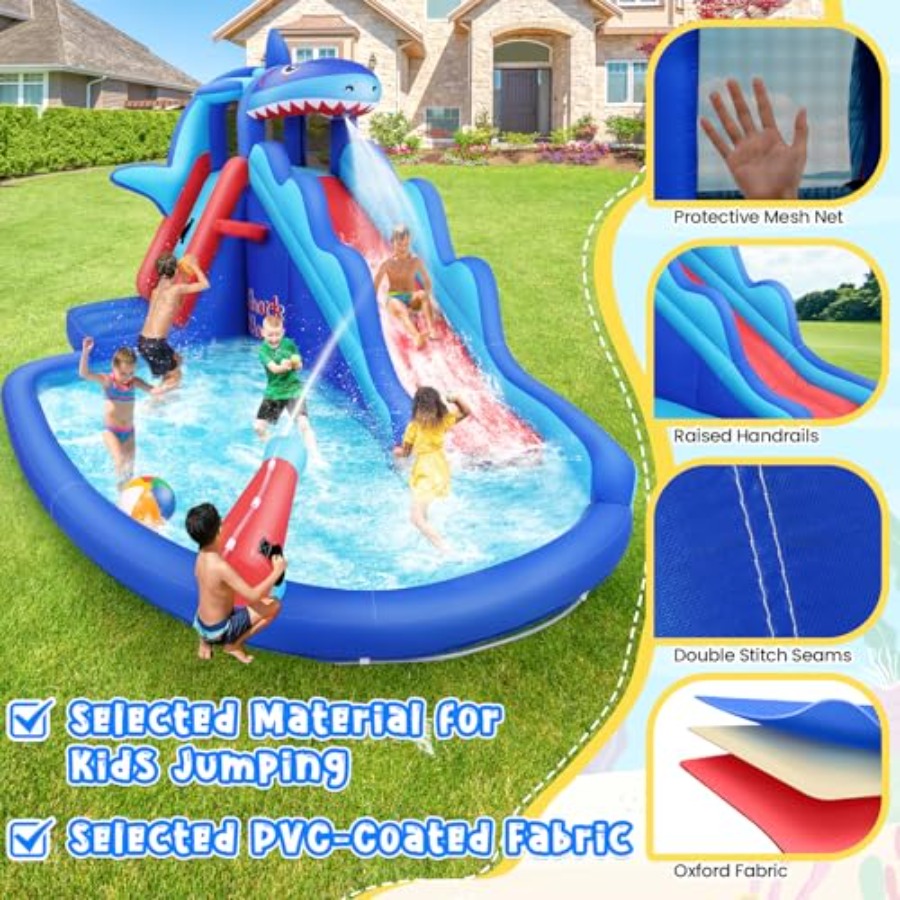 Outdoor/Indoor inflatable wate - Kids Outdoor Water Slide ulasan dan harga