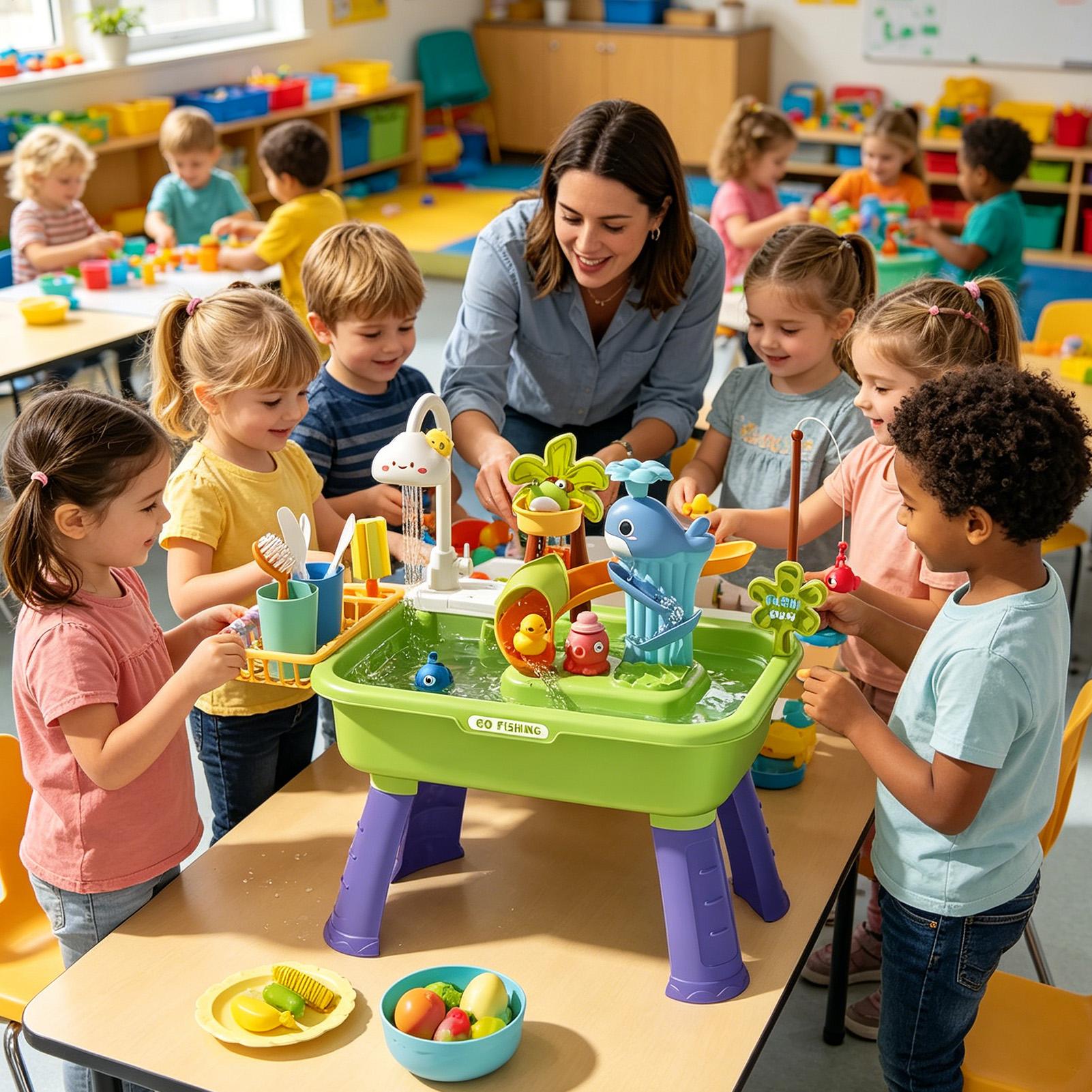 Water Table For Kids With Pump - Kids Outdoor Water Play Table ulasan dan harga