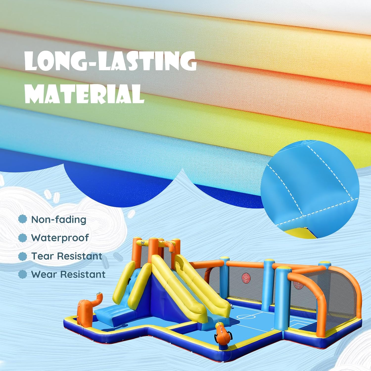 Giant Inflatable Water Slide B - Kids Outdoor Water Slide ulasan dan harga