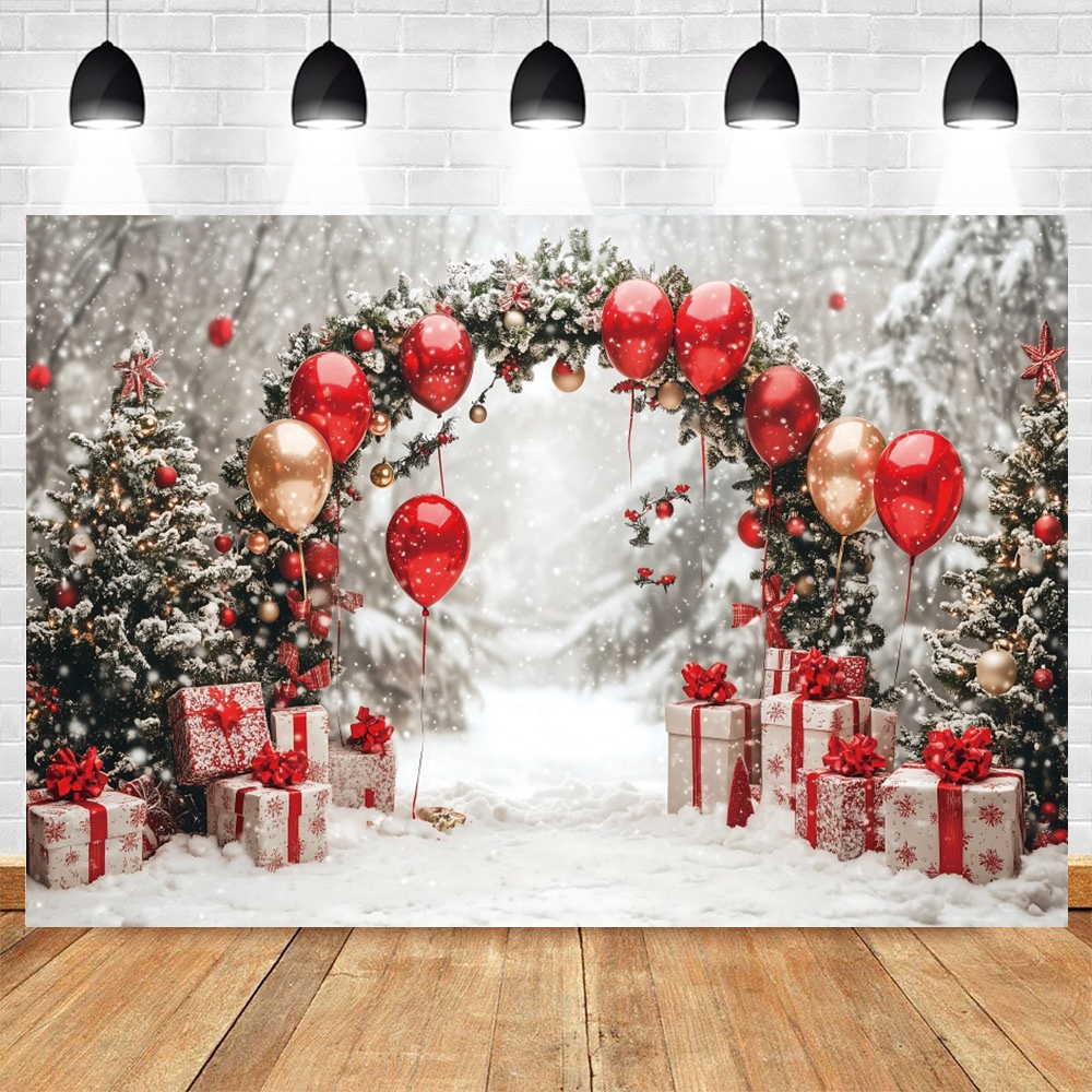 Winter Christmas Photography B - Kids Outdoor Xmas Gifts ulasan dan harga