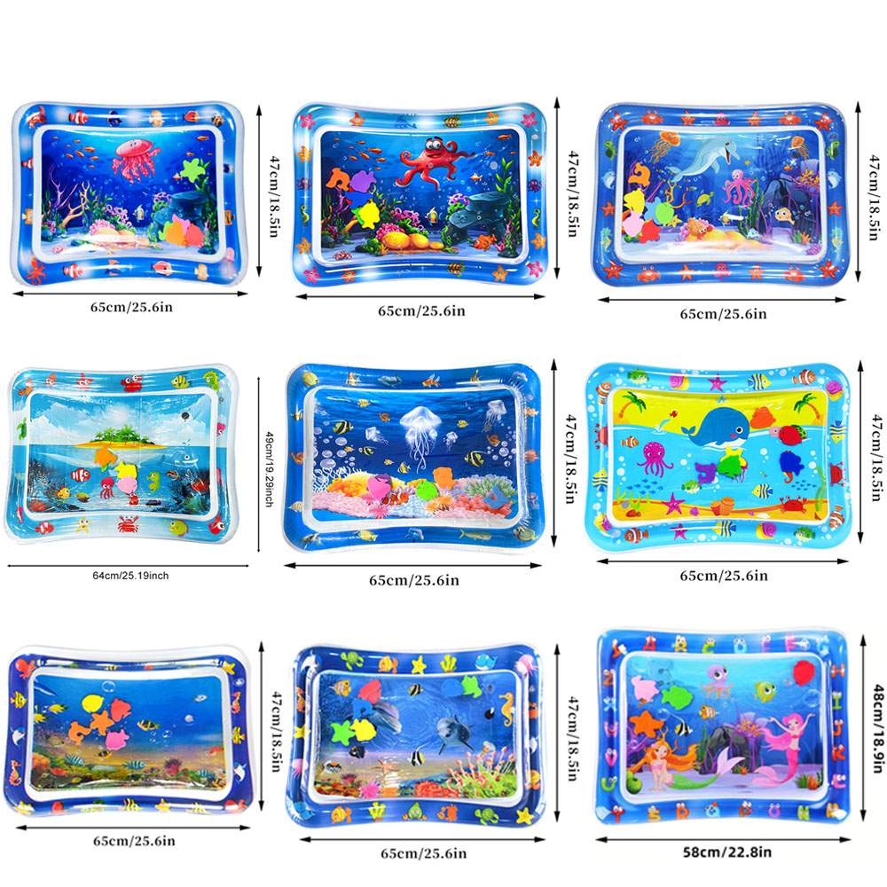 1pc Inflatable PVC Playing Mat - Kids Outdoor Water Play Table ulasan dan harga