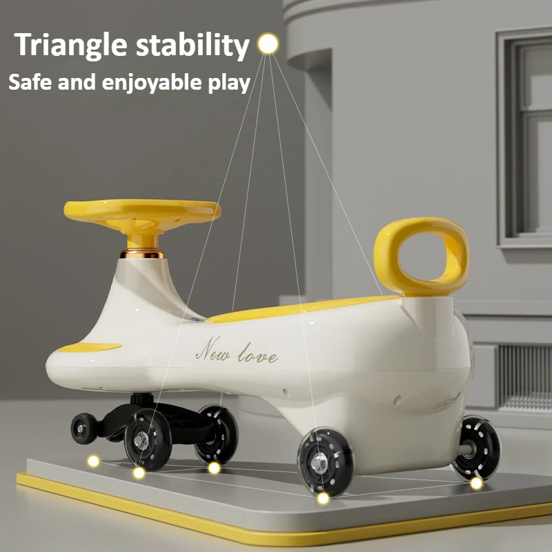 Cute Kids Swing Wiggle Car Ant - Kids Outdoor Water Slide ulasan dan harga